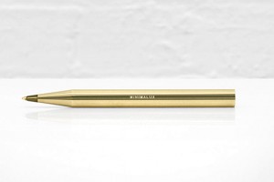 Minimalux Brass Ballpoint Pen