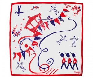 Drake’s ‘Diamond Jubilee’ Pocket Square