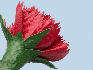 Prada Leather Pocket Flowers for Fall 2012