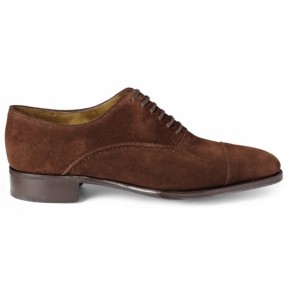 John Lobb Saint Crispin Suede Oxford