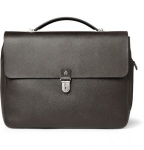 Dunhill Bourdon Textured-Leather Briefcase