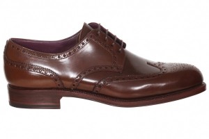 Carmina x Epaulet Chestnut Shell Cordovan Short Wings