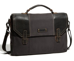 Marc New York Accessories ‘Retro’ Waxed Twill Briefcase