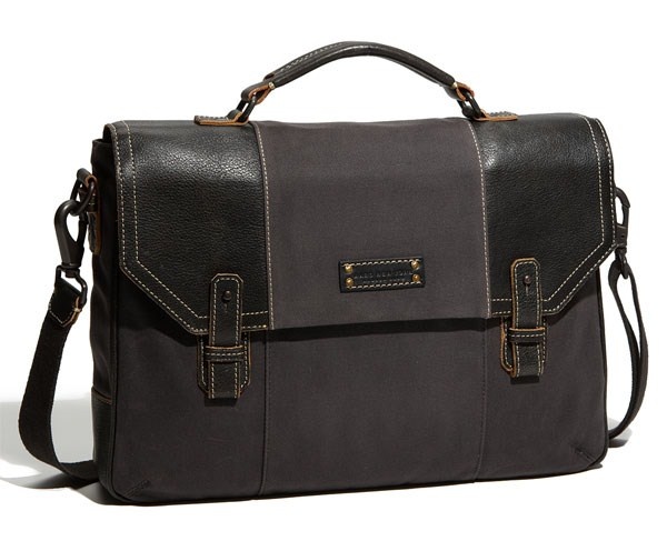 Marc New York Accessories ‘Retro’ Waxed Twill Briefcase