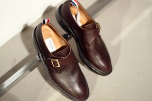 Thom Browne Monk Strap Leather Shoes