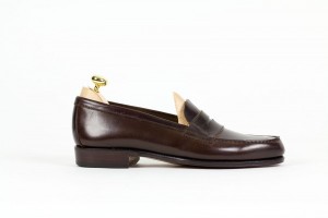 Carmina Brown Cordovan Penny Loafer