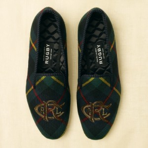 Rugby Ralph Lauren Scottish Tartan Slipper