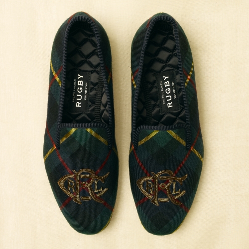 Rugby Ralph Lauren Scottish Tartan Slipper