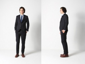 Brooklyn Tailors ‘Hopsack’ Black Suit