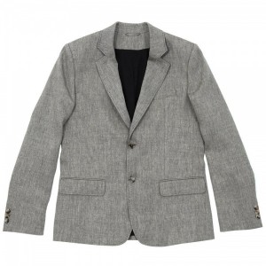 A.P.C. Linen Jacket in Anthracite