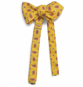 Drake’s Paisley Patterned Silk-Twill Bow Tie