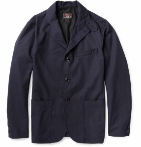 Woolrich Woolen Mills ‘Lightweight Ripstop’ Cotton Blazer
