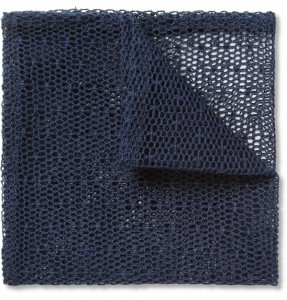 Marwood Mesh Lace Pocketsquare