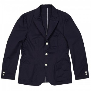 Edifice Three Button Cotton Blazer