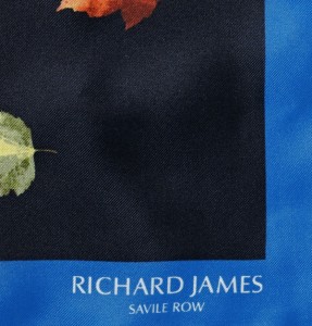 Richard James Floral-Print Silk Pocket Square