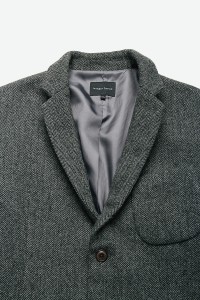 Wings + Horns Herringbone Tweed Blazer