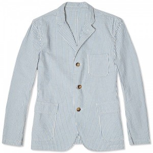 Beams Plus Seersucker Shirt Jacket