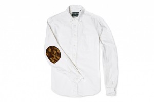 End x Gitman Vintage Elbow Patch Oxford Shirt