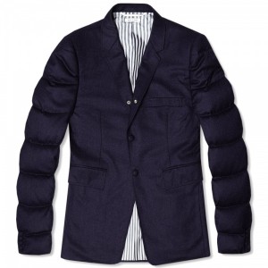 Thom Browne Down-Filled Wool Blazer
